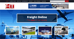 Desktop Screenshot of freight-online.co.uk